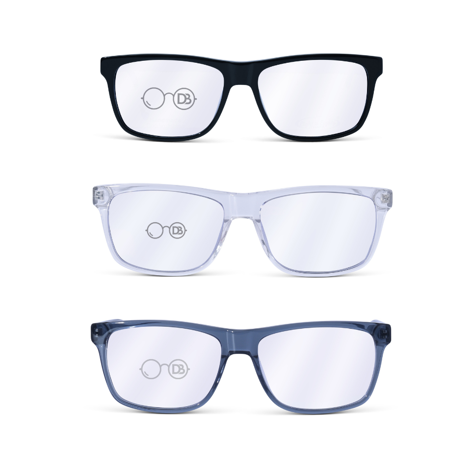 DebSpecs Michael BL face forward 2 eyewear