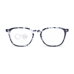DebSpecs Progressive Multi Focal Reader Black Tortoise front view eyewear