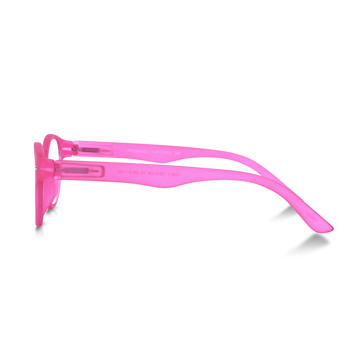 DebSpecs Progressive Multi focal Reading Glasses papre3052cl2936 Raspberry side view