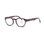 DebSpecs Progressive Multi focal Reading Glasses papre3052cl2936 Tortoise Brown angled view