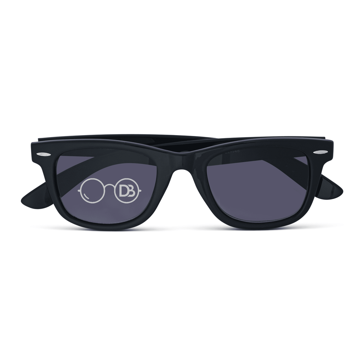 DebSpecs Progressive No Line Sunglass Readers papre9002ap Black front folded view