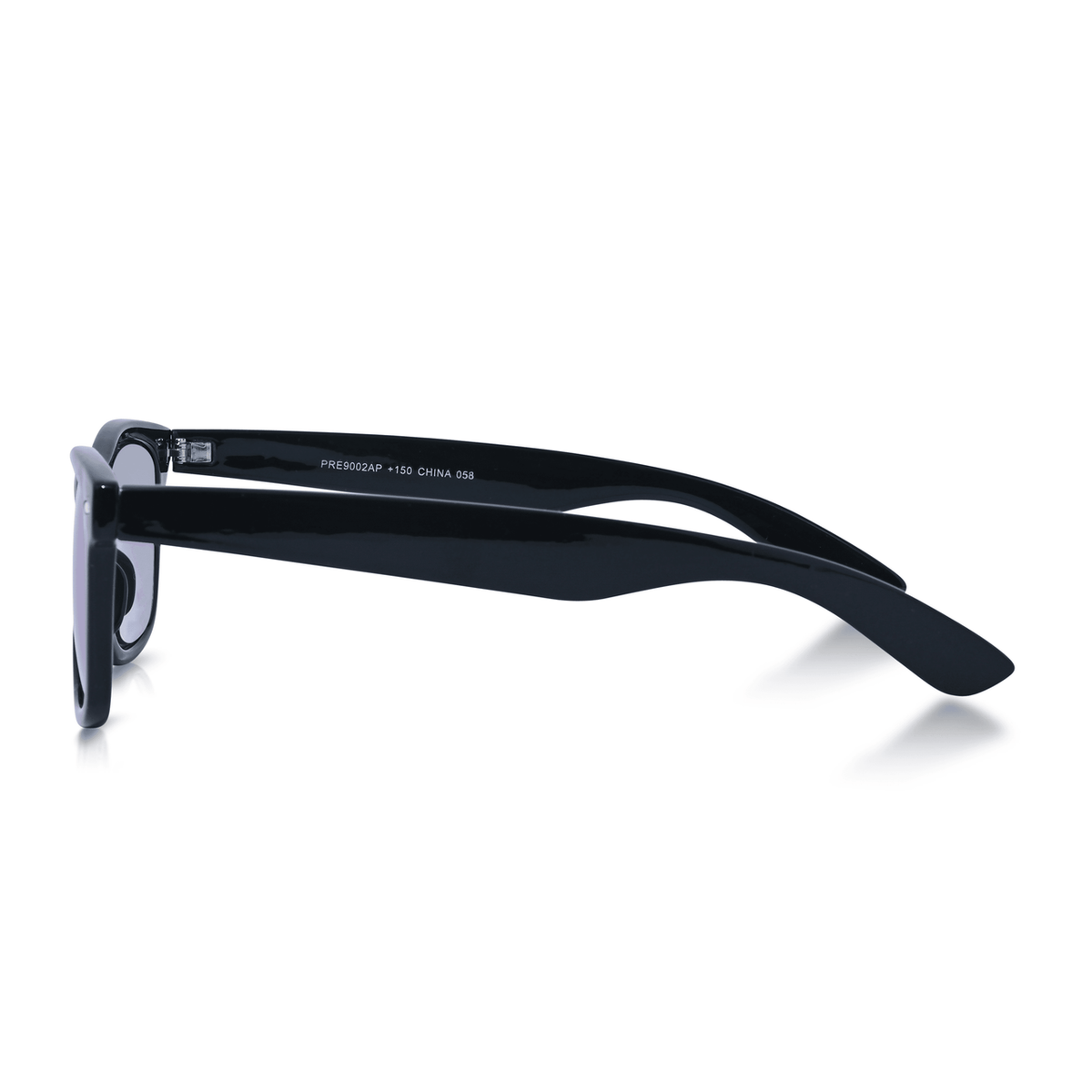 DebSpecs Progressive No Line Sunglass Readers papre9002ap Black side view