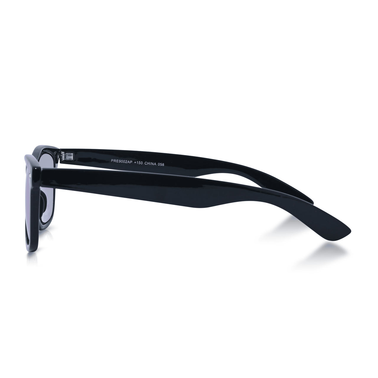 DebSpecs Progressive No Line Sunglass Readers papre9002ap Black side view