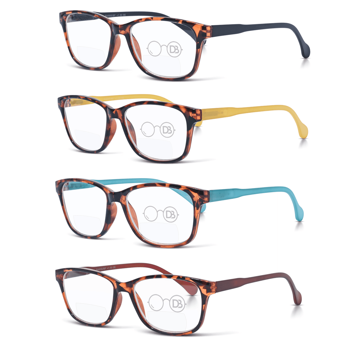 DebSpecs Round Rectangle Bifocal Readers oc468bf product group