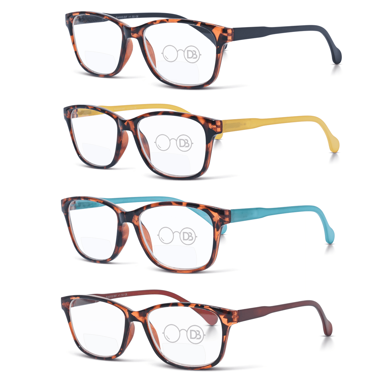 DebSpecs Round Rectangle Bifocal Readers oc468bf product group