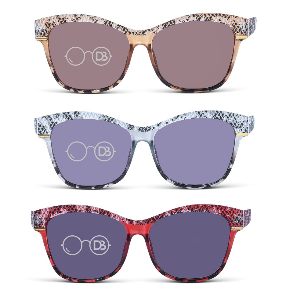 DebSpecs Sea Shell front view eyewear