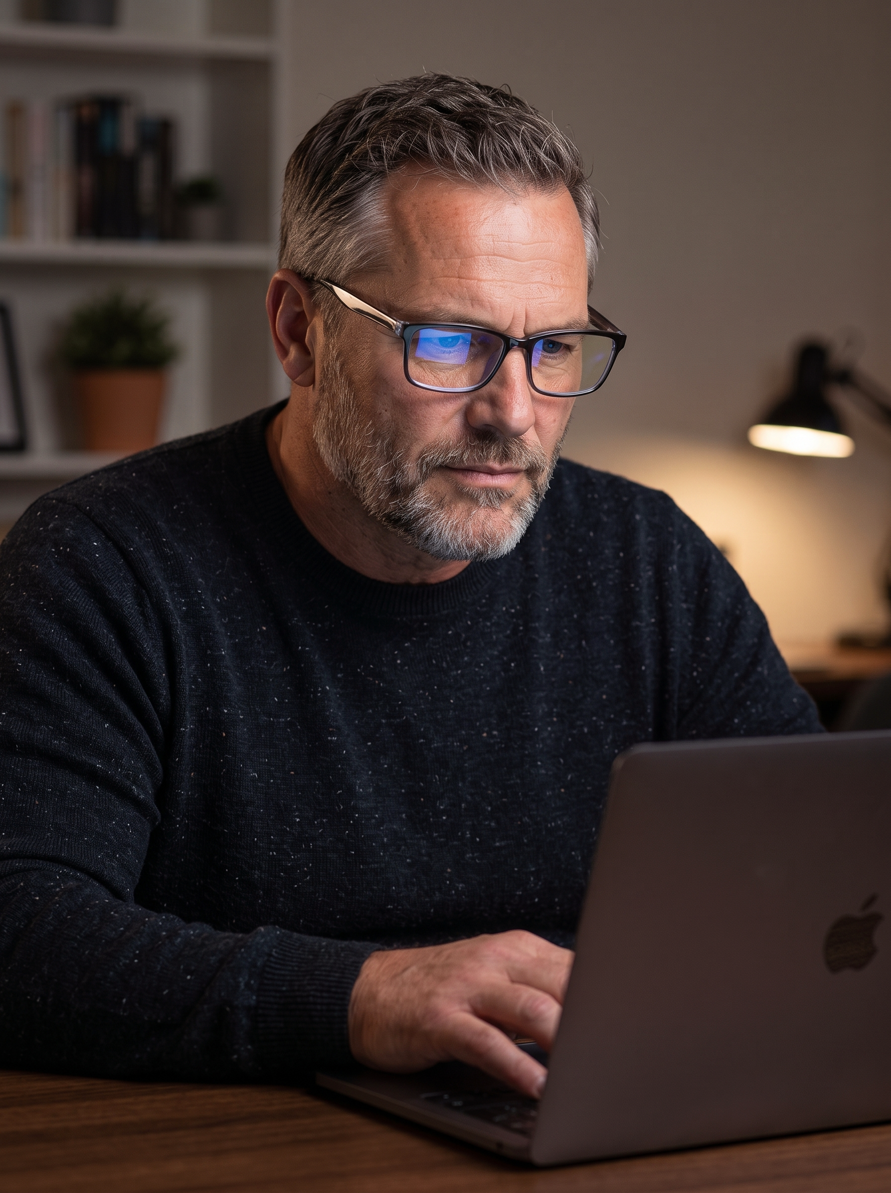 DebSpecs Sharp black bluelight eyewear