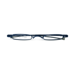 DebSpecs Small Rectangle Tube Readers oc386 Blue front folded view