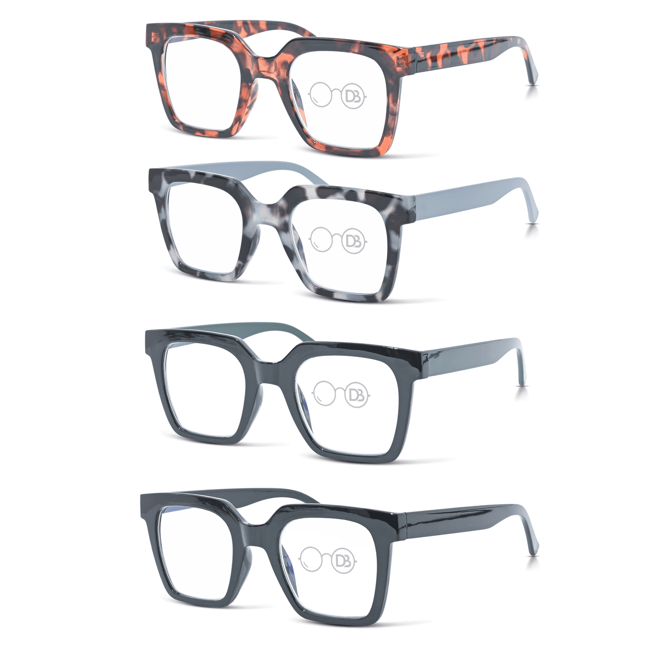 DebSpecs Square Blue Light Blocking Glasses gc r864 product group
