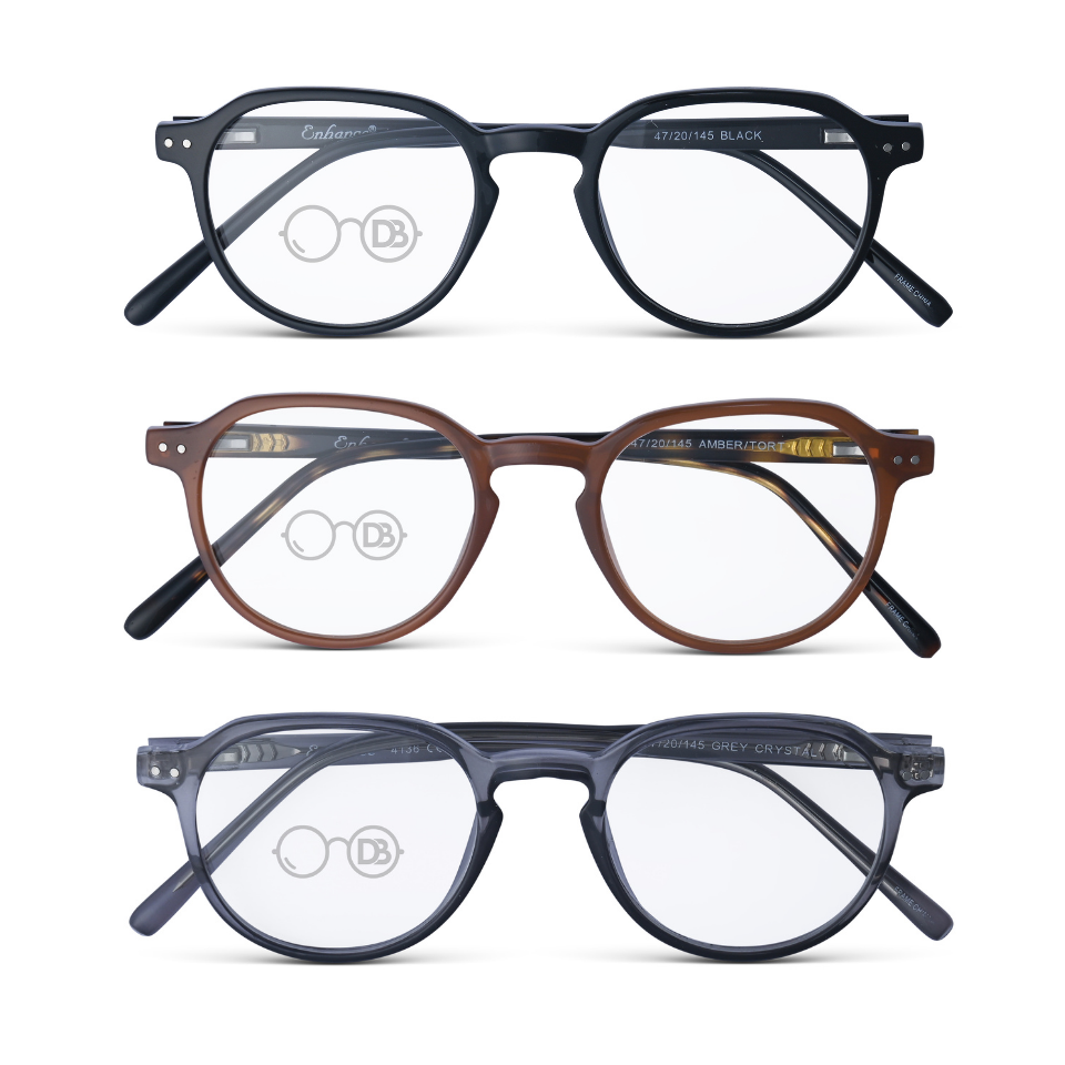 DebSpecs Timeless front folded view eyewear