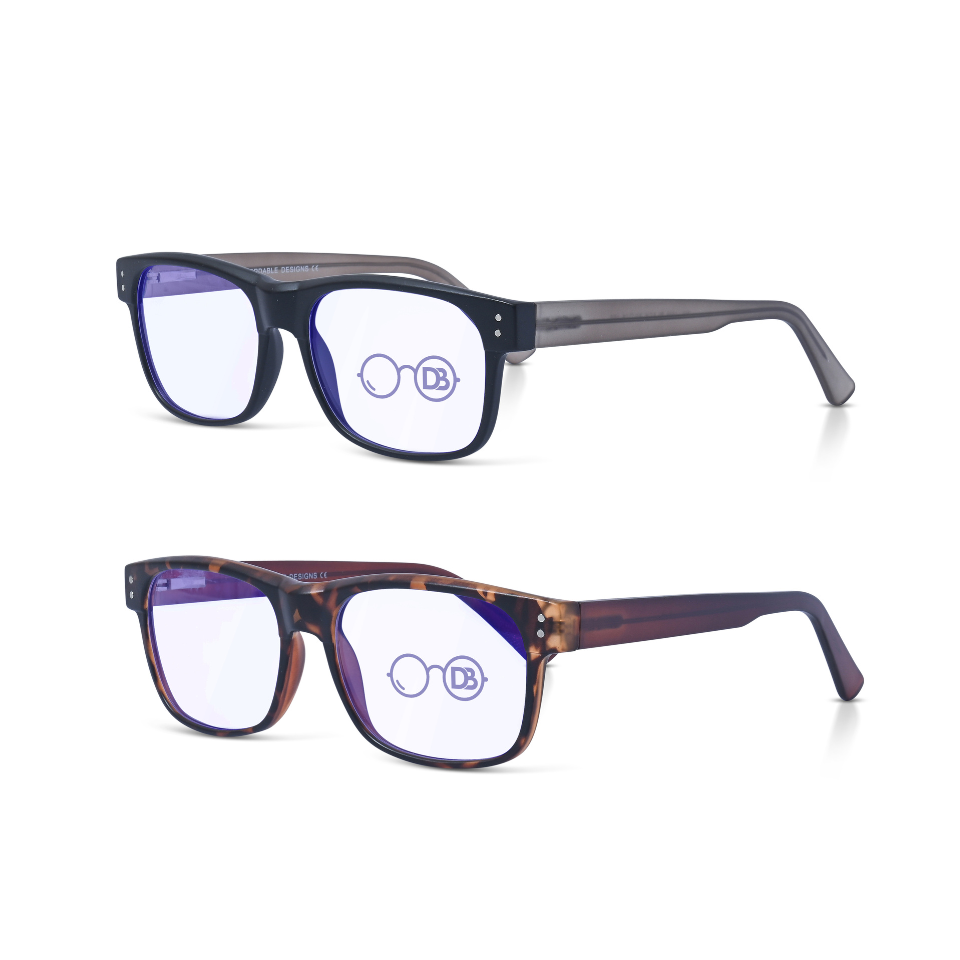 DebSpecs William 45 angled view eyewear