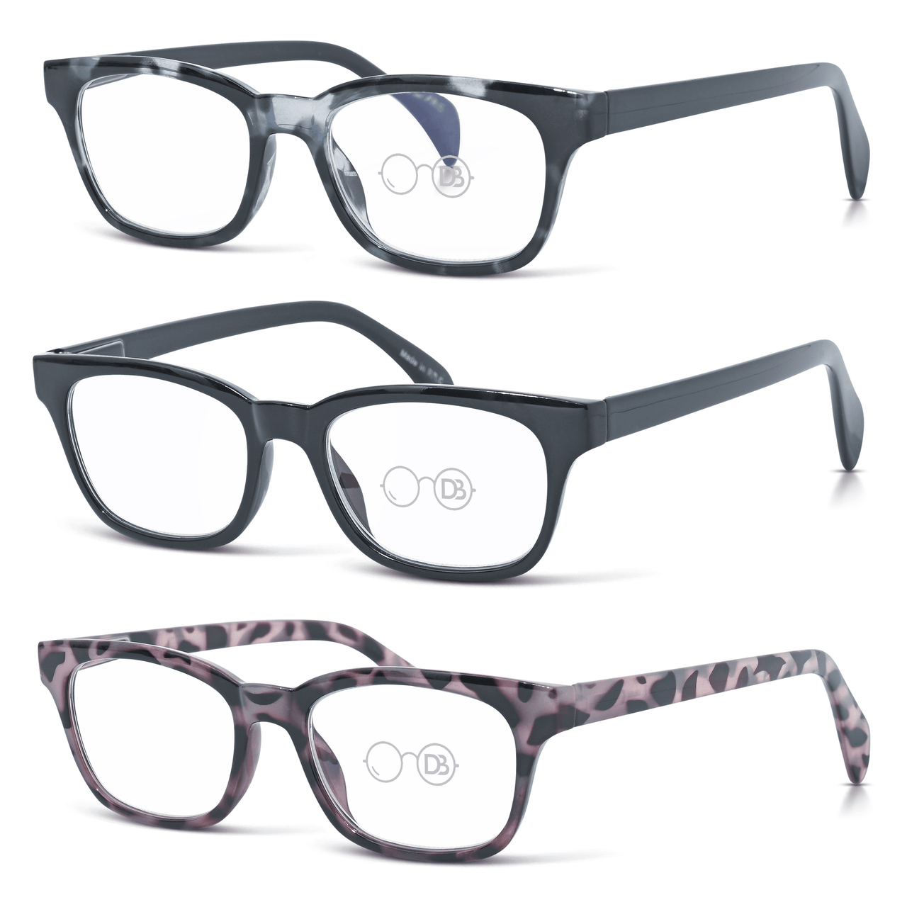 DebSpecs Womens Rectangle Computer Glasses gc r787 product group