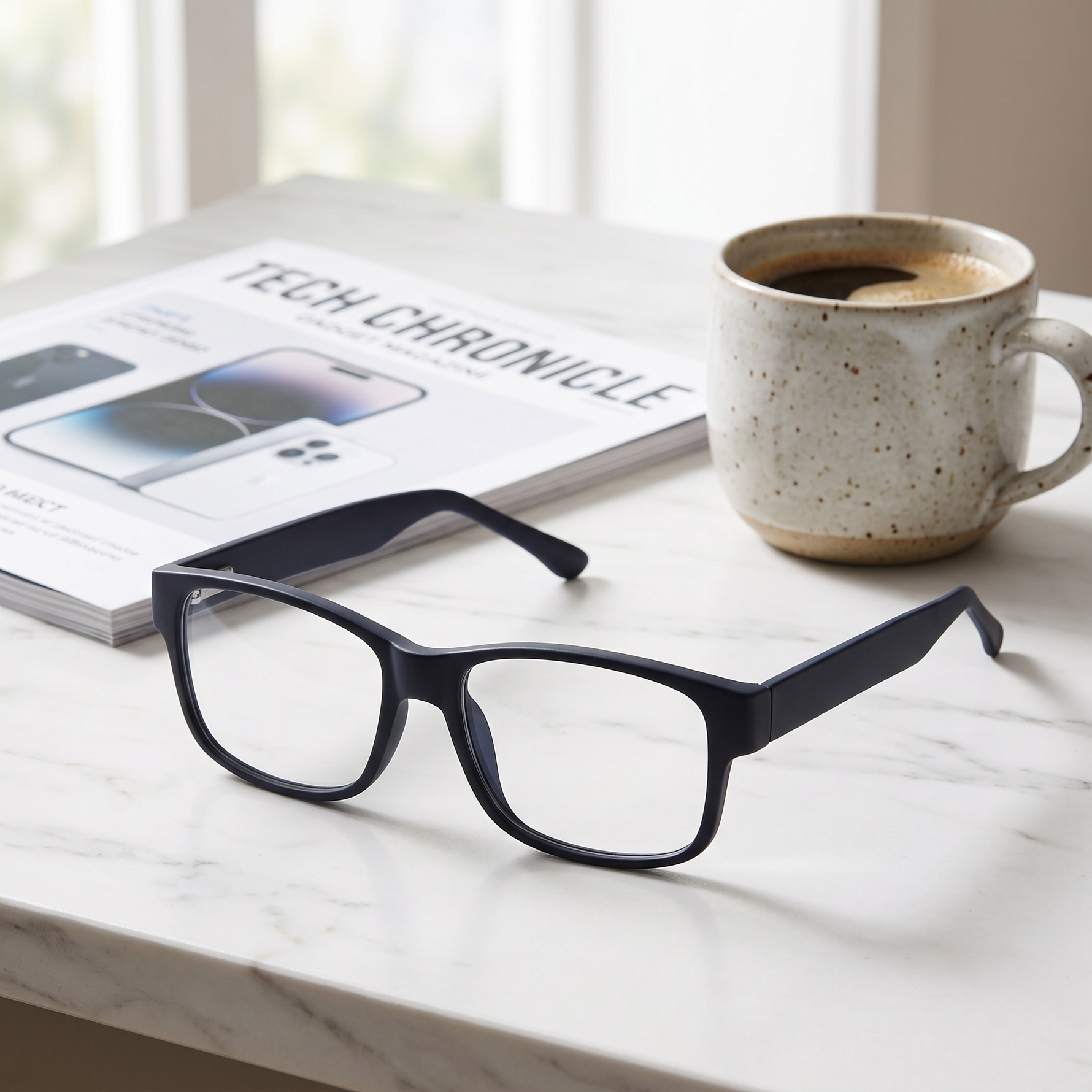 DebSpecs big guy black clear product shot eyewear