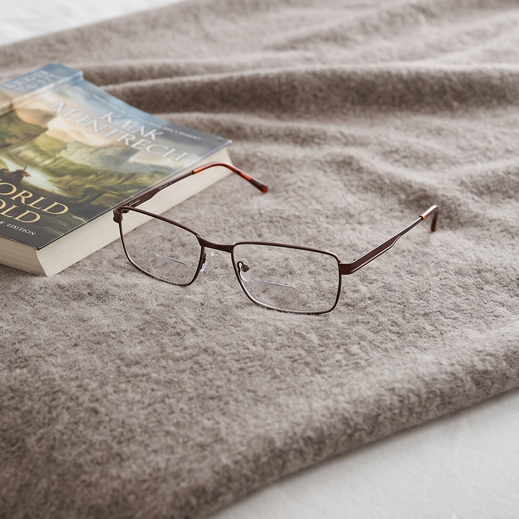 DebSpecs dbf all in brownmatte product shot eyewear