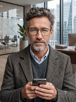 DebSpecs dbf final table black male eyewear