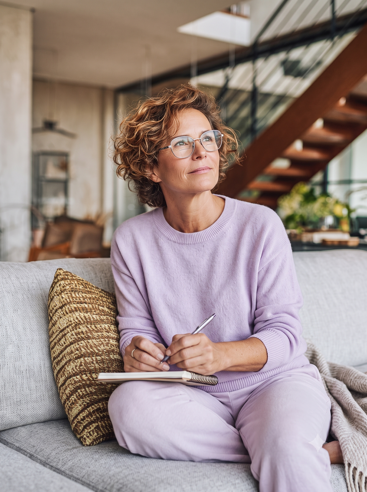 DebSpecs dbf fishhook lilac silver female eyewear