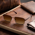 DebSpecs final table brown sun product shot eyewear