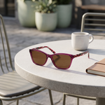 DebSpecs fourthstreet plum sun highpower product shot eyewear