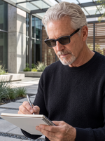 DebSpecs idea blackfade sun highpower male eyewear