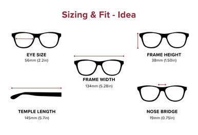 DebSpecs idea size eyewear