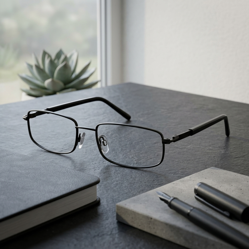 DebSpecs jazz black high power product shot eyewear