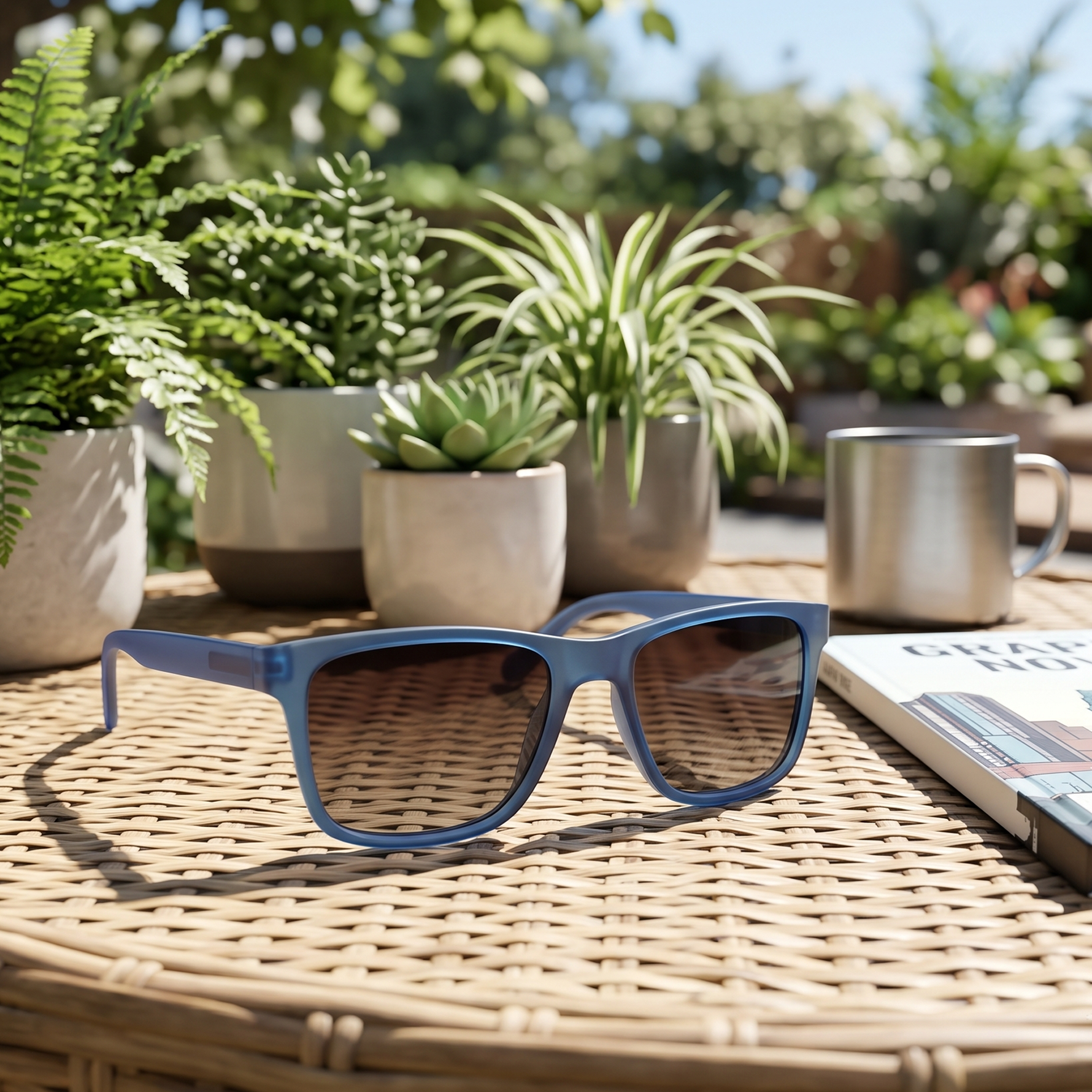 DebSpecs michael blue sun product shot eyewear