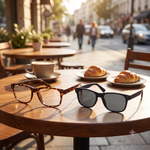 DebSpecs william tortoise clear sun black product shot eyewear