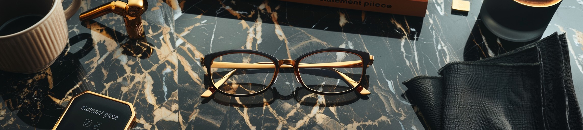 Gold Reading Glasses